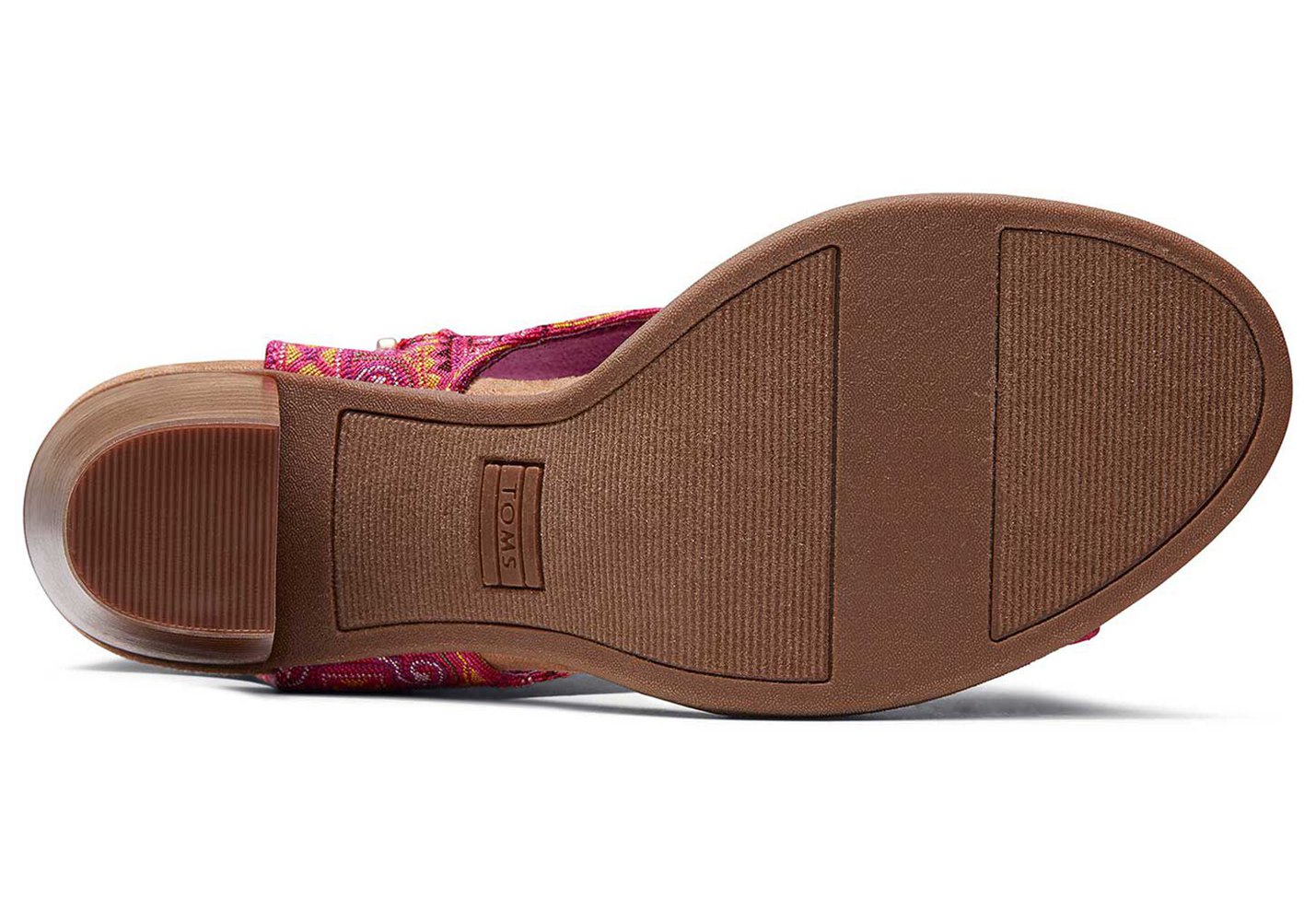 Toms Majorca Cutout Sandals Pink - Womens - 17983-QEHD